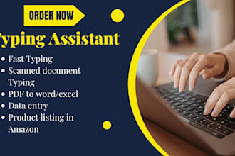 do retyping and typing in tamil and english, PDF to word
