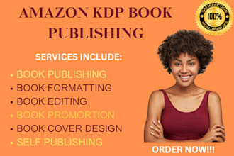 amazon KDP book self publishing book editing book formatting amazon KDP ads