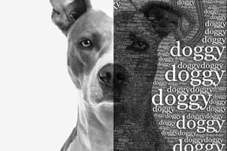turn your normal picture into beautiful word cloud art