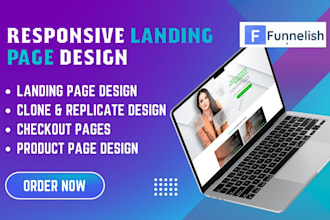 clone funnelish landing page funnelish product page funnelish sale checkout page