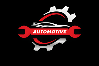 create racing and automotive logo