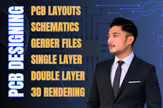 provide pcb design, layouts and schematics for your projects