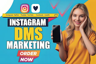 send instagram, linkedin, twitter dms  to targeted audiences and direct message