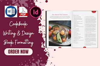 write cookbook recipe book cookbook formatting cookbook design food recipe ebook