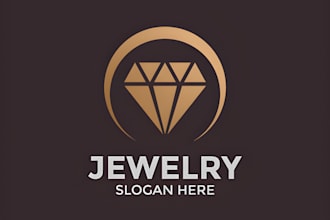 do modern luxury, jewelry, crown, minimalist, signature logo