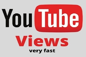 super fast  your organic youtube video views promotion