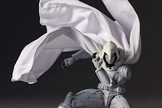sculpt 3d articulated figure 3d superhero toy figurine metahuman bjd doll model