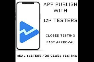 provide 12 testers for play console closed testing