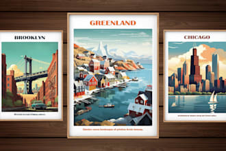 do retro vintage travel poster vintage flyer retro poster event or movie poster