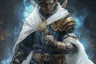 draw d and d character art and dnd character art