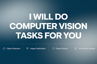 do computer vision, image processing, segmentation, ocr, with opencv