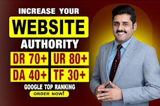 increase domain rating ahrefs dr domain authority da tf ur using seo backlinks