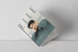 create magazine designs and magazine cover