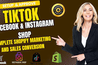 boost shopify dropshipping store sales with tiktok marketing fb ig meta shop