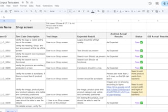 do manual and automation QA testing for your app
