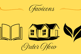 design modern app icons,favicons for websites and projects