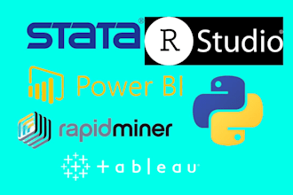 assist you in stata, spss, weka, jamovi, jasp, sas, tableau and looker studio