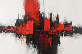 create digital abstract art for your wall