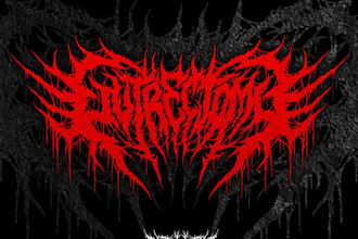 initial letter monogram logo for band,metal,deathcore,merchandise,clothing brand