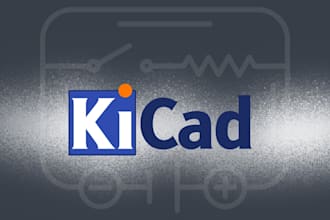 make a pcb design with kicad