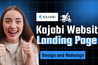 design kajabi website or kajabi online course