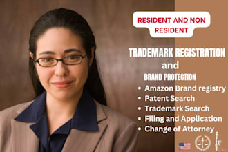 help with trademark registration USA, UK and patent search