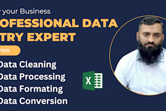 do virtual data entry assistant, formatting, cleaning quick