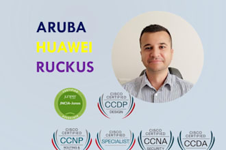 configure aruba, huawei or ruckus