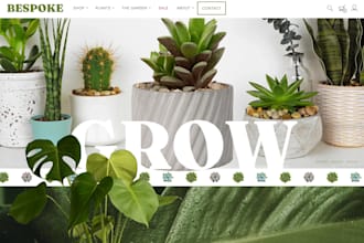 design shopify store,shopify website,  business and dropshipping shopify website
