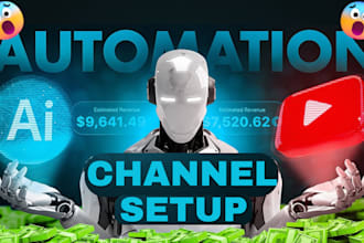 create and setup youtube automation cash cow channel cash cow videos