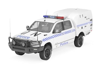 remodel 3d police car, interior rendering, assetto corsa, vehicle control,3d rig