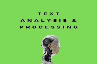 develop custom nlp models, text analysis and ai chatbots