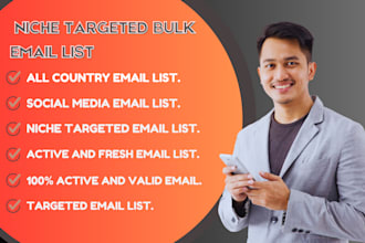 provide niche targeted bulk email list