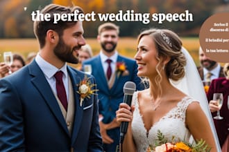 transform your emotions into a perfect wedding speech