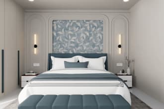 modern house interior 3d model,bedroom,furniture,kitchen,home decor,room,pool,