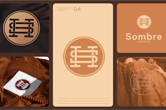 do highly luxury minimalist and modern business logo design