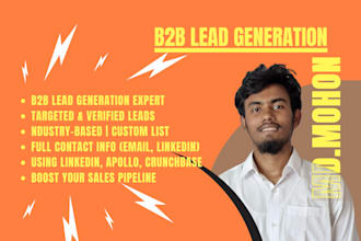 provide targeted b2b leads with emails, phone numbers, and more