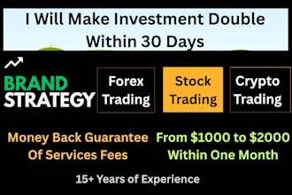 build a brand strategy in crypto trading, stock trading, and forex trading