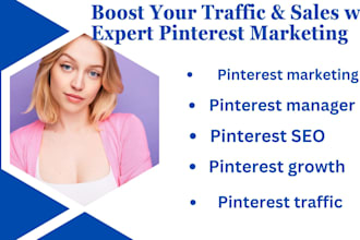 be your pinterest marketing manager setup SEO pin  board