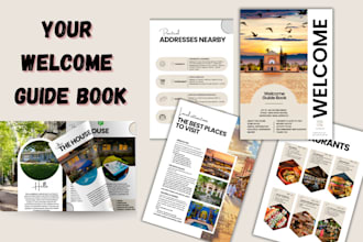 make a custom welcome book for your airbnb guests