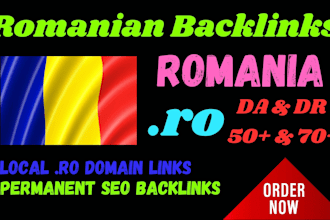 create roman dofollow backlinks ro domain romanian local seo sites