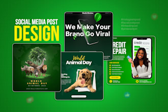 create 20 social media post facebook instragram ads