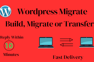 do backup migrate and transfer to new host