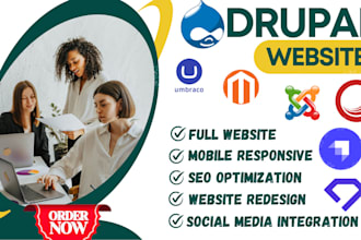 drupal website ,umbraco,joomla ,magento website ,webador,sitecore,strapi,durable
