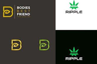 do custom cannabis, marijuana and weed logo design