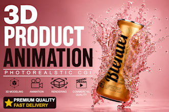 3d product animation and product visualization