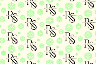 do logo pattern design for you for 5 dollar