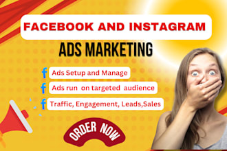 set up and manage facebook and instagram ads campaigns
