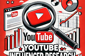 find the best youtube influencers for your brand or niche