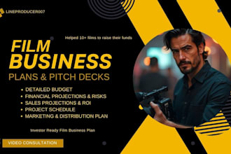 create investor ready film business plan and financial plan